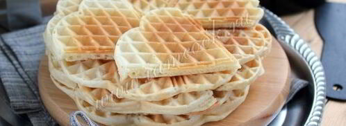 вафли брюссельские дрожжевые. Шаг 11