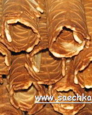 Вафли из марципана