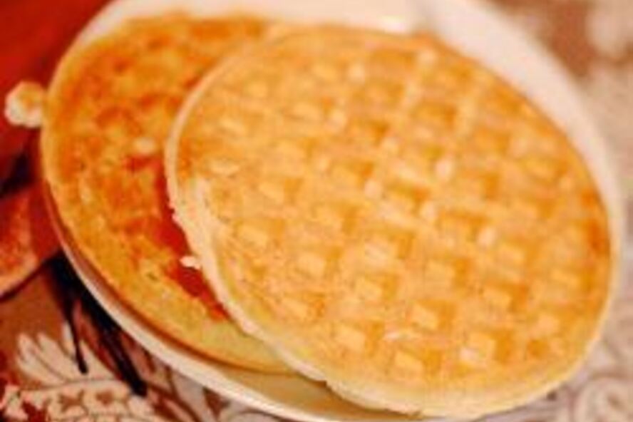 Рецепт вафель к завтраку