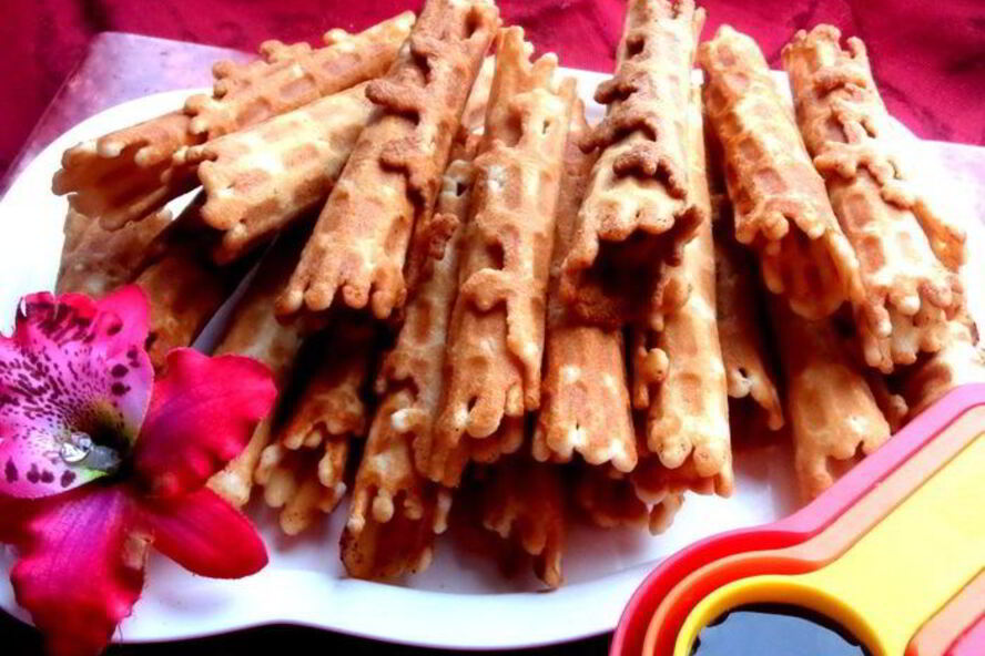 Рецепт вафель на рисовой муке хрустящие