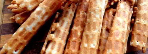 вафли на рисовой муке хрустящие. Шаг 10