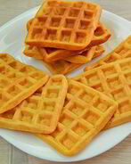 Вафли с абрикосом