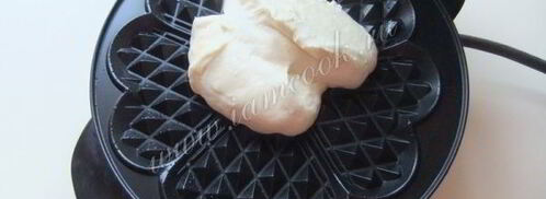 вафли с рисовой кашей и киселем. Шаг 9