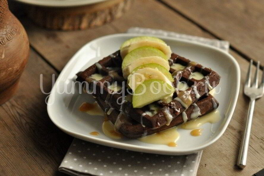 Рецепт вафель шоколадных