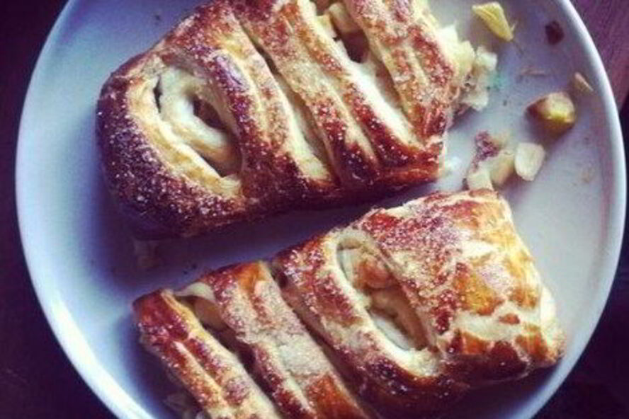 Рецепт яблочного рулета