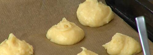 фисташковые профитроли. Шаг 6