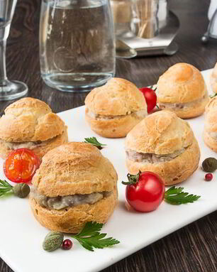 Профитроли с форшмаком