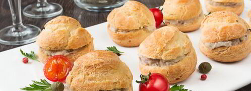 профитроли с форшмаком. Шаг 11