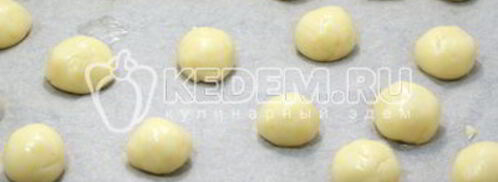 профитроли с икрой и творожной начинкой. Шаг 6