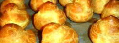 профитроли с красной рыбой. Шаг 3