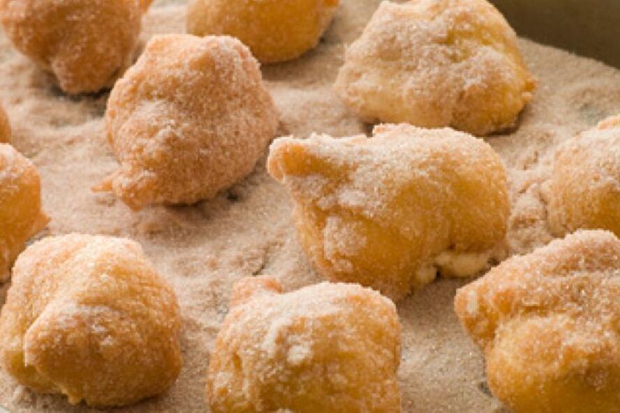 Рецепт профитролей с лимоном и ванилью