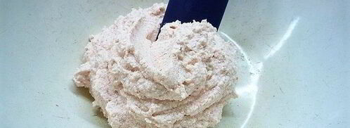 профитроли с пармезаном и муссом из крабового мяса. Шаг 10