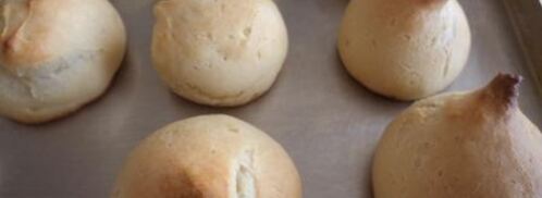 профитроли с шоколадно-ореховым кремом. Шаг 4