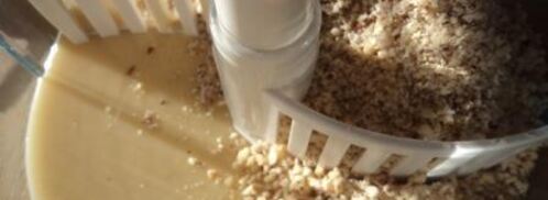 профитроли с шоколадно-ореховым кремом. Шаг 6