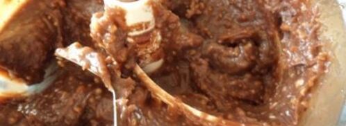 профитроли с шоколадно-ореховым кремом. Шаг 7