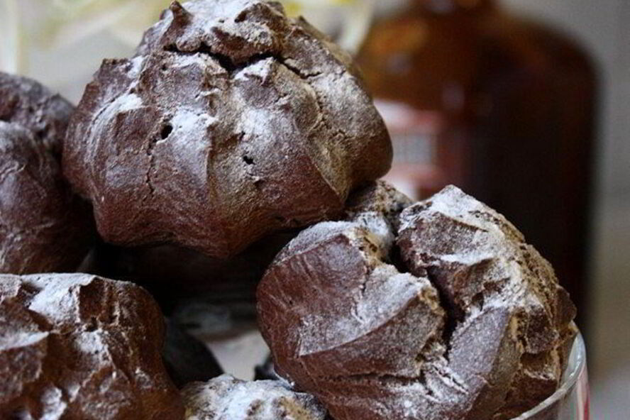 Рецепт шоколадных профитролей со сливочно-шоколадным кремом