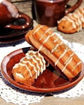 Шоколадные эклеры