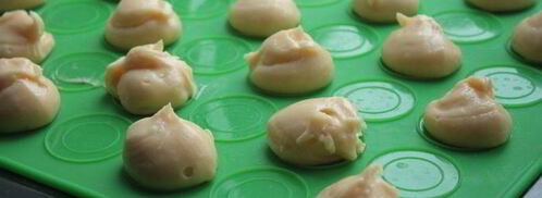 торт из профитролей с вишней и шоколадом. Шаг 5