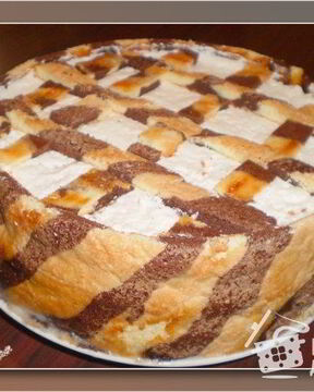 Торт из эклеров