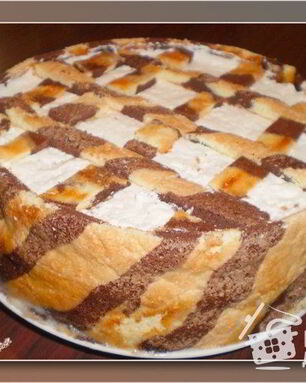 Торт из эклеров