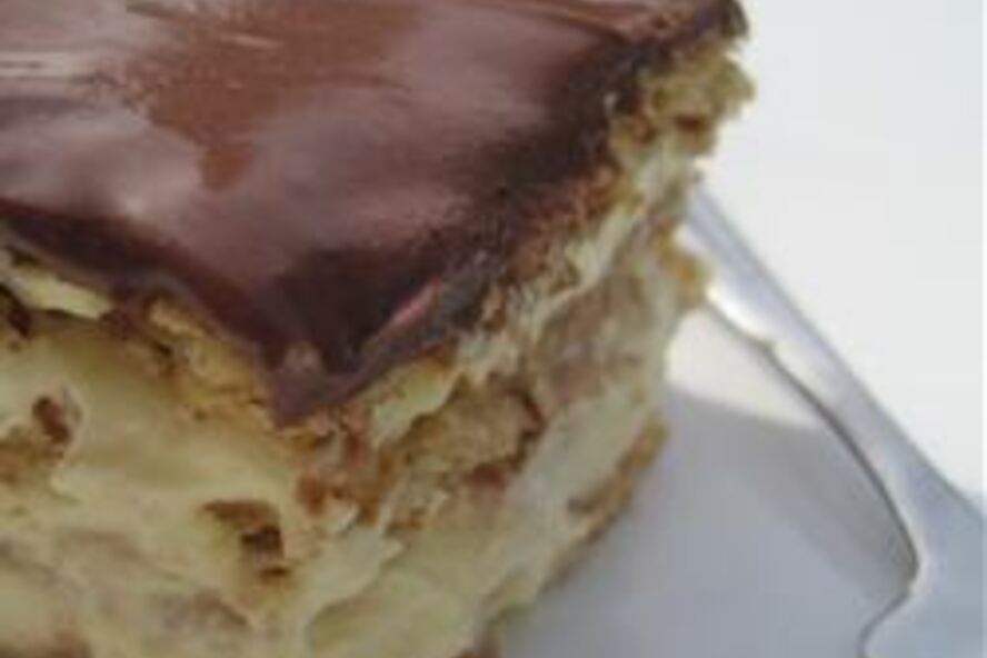 Рецепт торта эклер