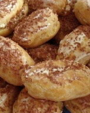 Воздушное тесто для эклеров