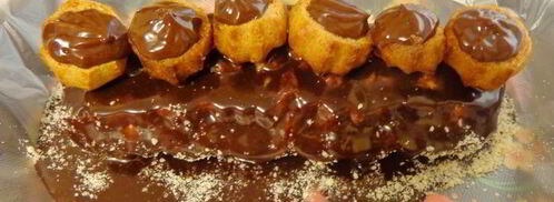 эклер праздничный. Шаг 9