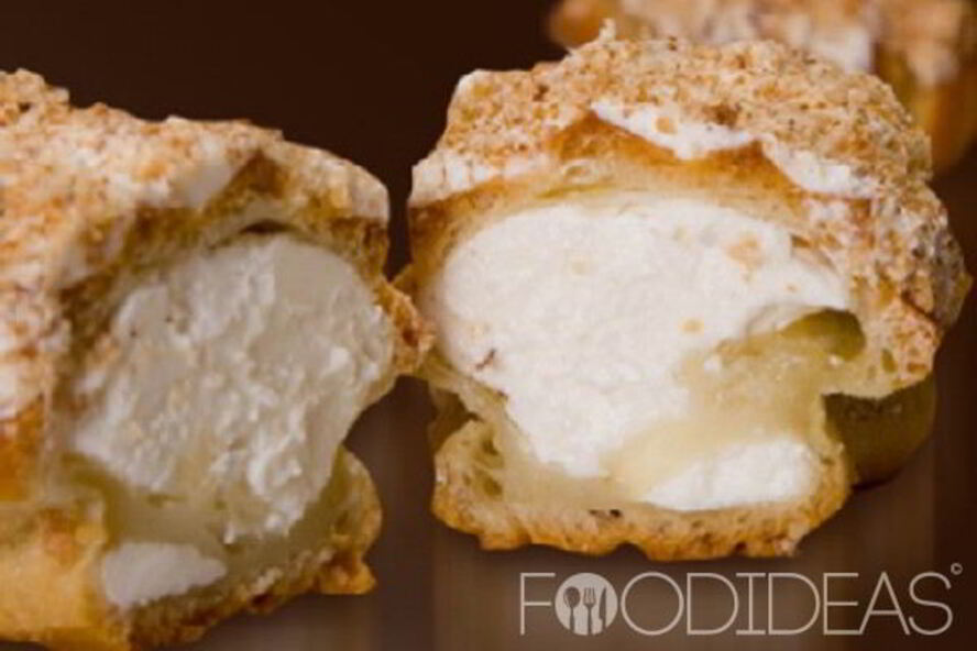 Рецепт эклеров с белковым кремом