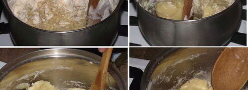 эклеры с масляно-заварным кремом. Шаг 2