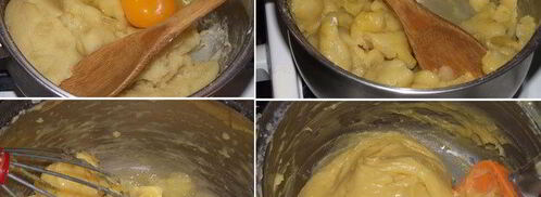 эклеры с масляно-заварным кремом. Шаг 4