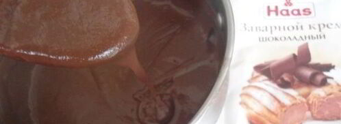 эклеры с шоколадным кремом. Шаг 8