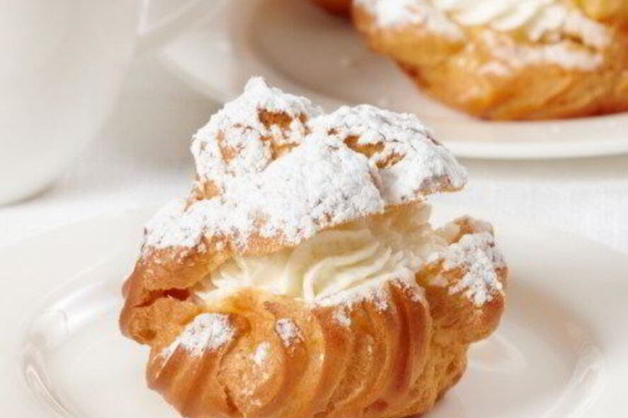 Рецепт эклеров со сливочно-творожным кремом