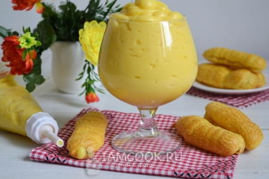 Рецепт заварного крема для эклеров