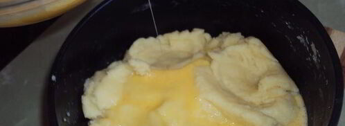 заварные пирожные с ореховым кремом. Шаг 6