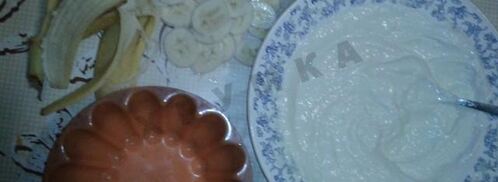 диетическая творожная запеканка с бананом. Шаг 7