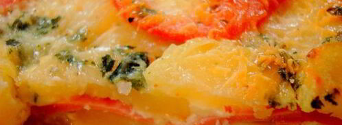 картофельная запеканка с колбасой. Шаг 9