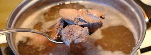 картофельная запеканка с куриной печенью. Шаг 4