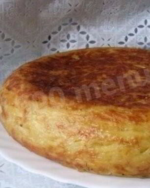 Картофельная запеканка с сосисками