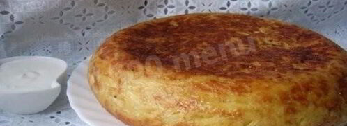 картофельная запеканка с сосисками. Шаг 3