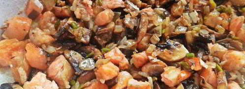 картофельно-рыбная запеканка под соусом бешамель. Шаг 26