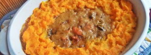 картофельно-рыбная запеканка под соусом бешамель. Шаг 29