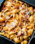 Макаронная запеканка с тунцом