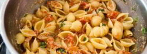 макаронная запеканка с тунцом. Шаг 2