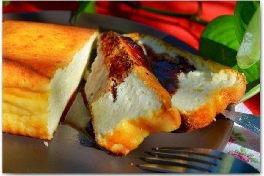 Рецепт творожной запеканки без муки и манки