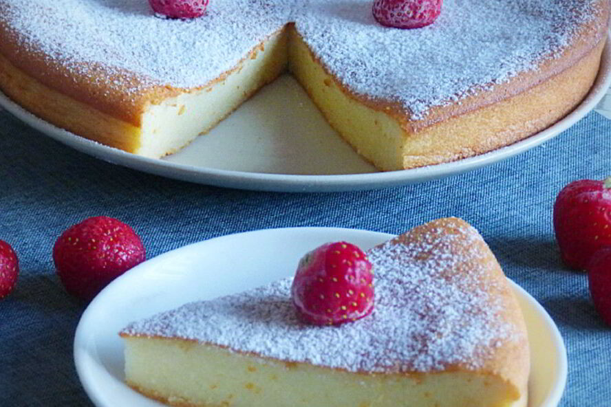 Рецепт творожной запеканки без муки