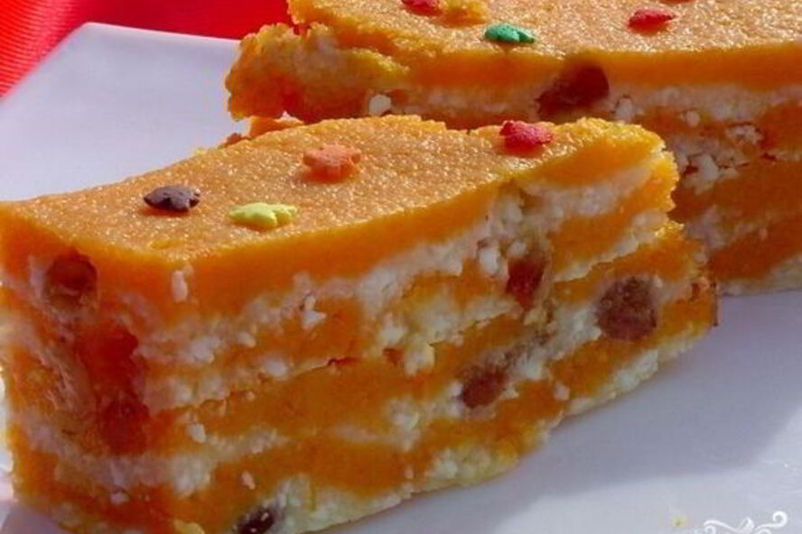 Рецепт творожной запеканки с морковью