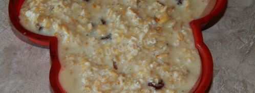 творожная запеканка с овсяными хлопьями. Шаг 7