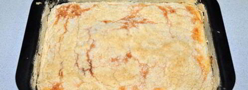 творожная запеканка со штрейзелем. Шаг 7