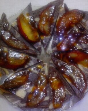 Творожная запеканка Зебра со сметанной заливкой