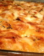 Запеканка из индейки с картошкой